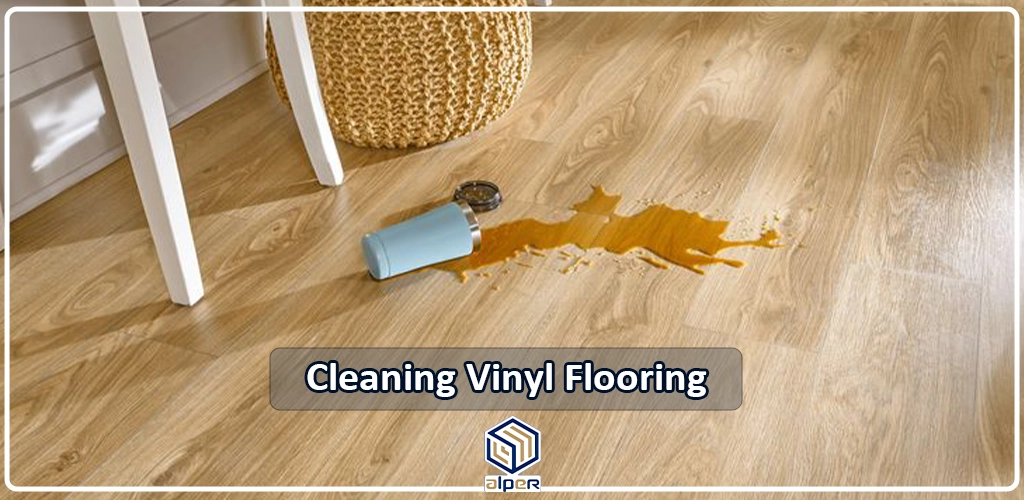 cleaning vinyl flooring