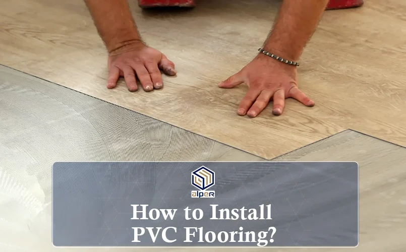 how to install pvc flooring