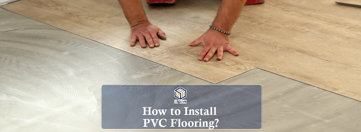 how to install pvc flooring